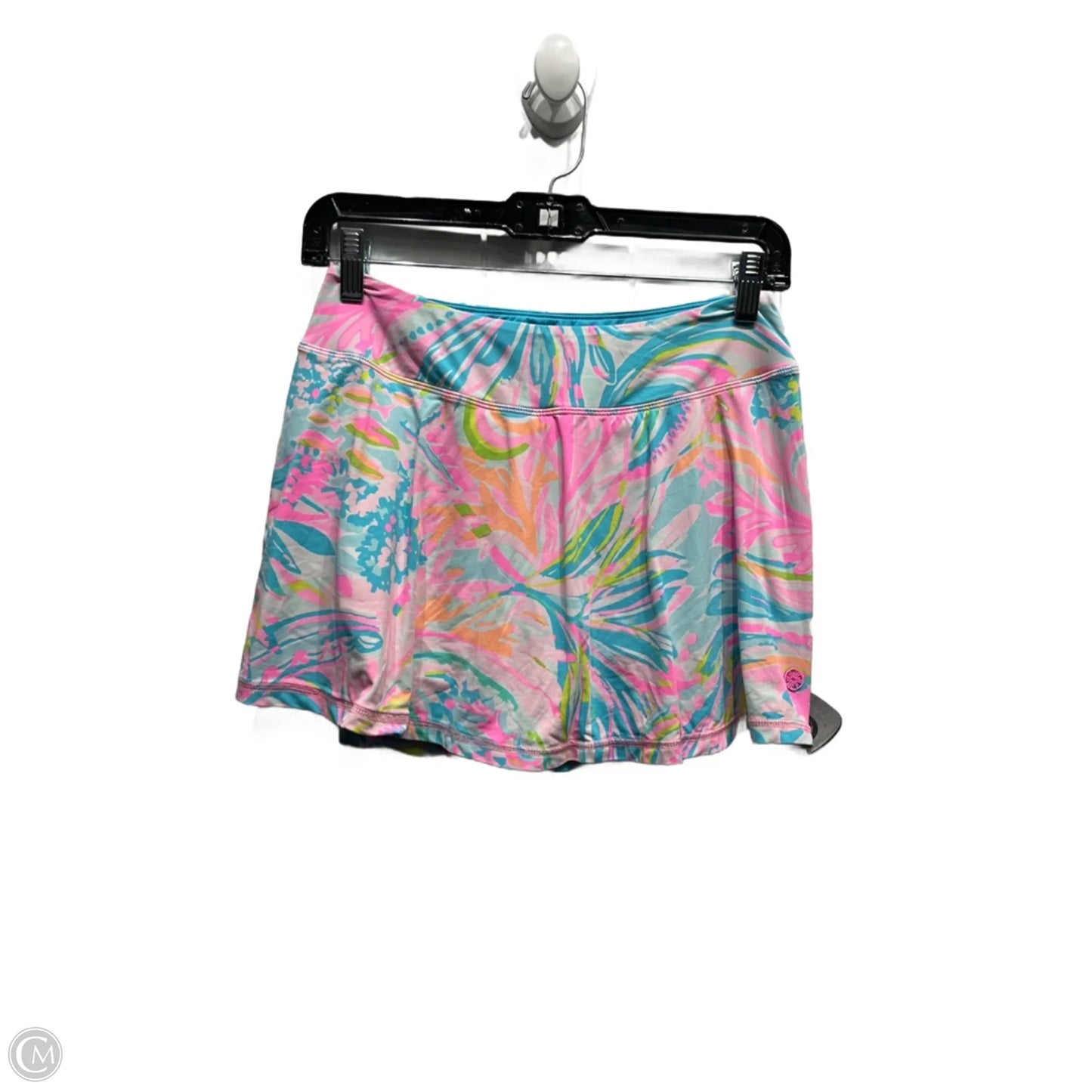 Skort Designer By Lilly Pulitzer In Blue & Pink, Size: S