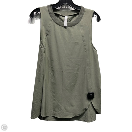Athletic Tank Top By Athleta In Green, Size: M