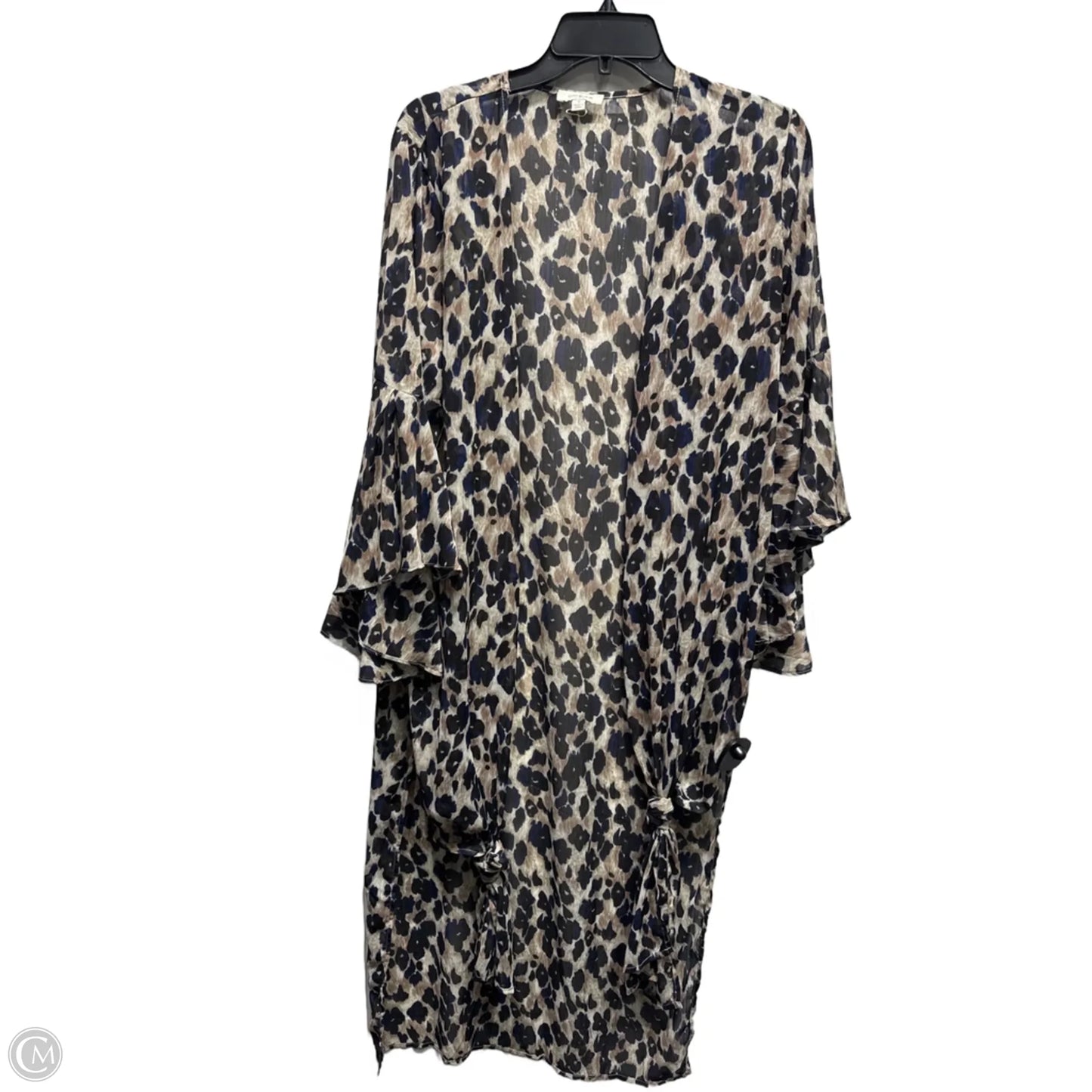 Kimono By Umgee In Blue & Tan, Size: S