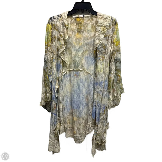 Dress Set 2pc By origami In Cream & Green, Size: M