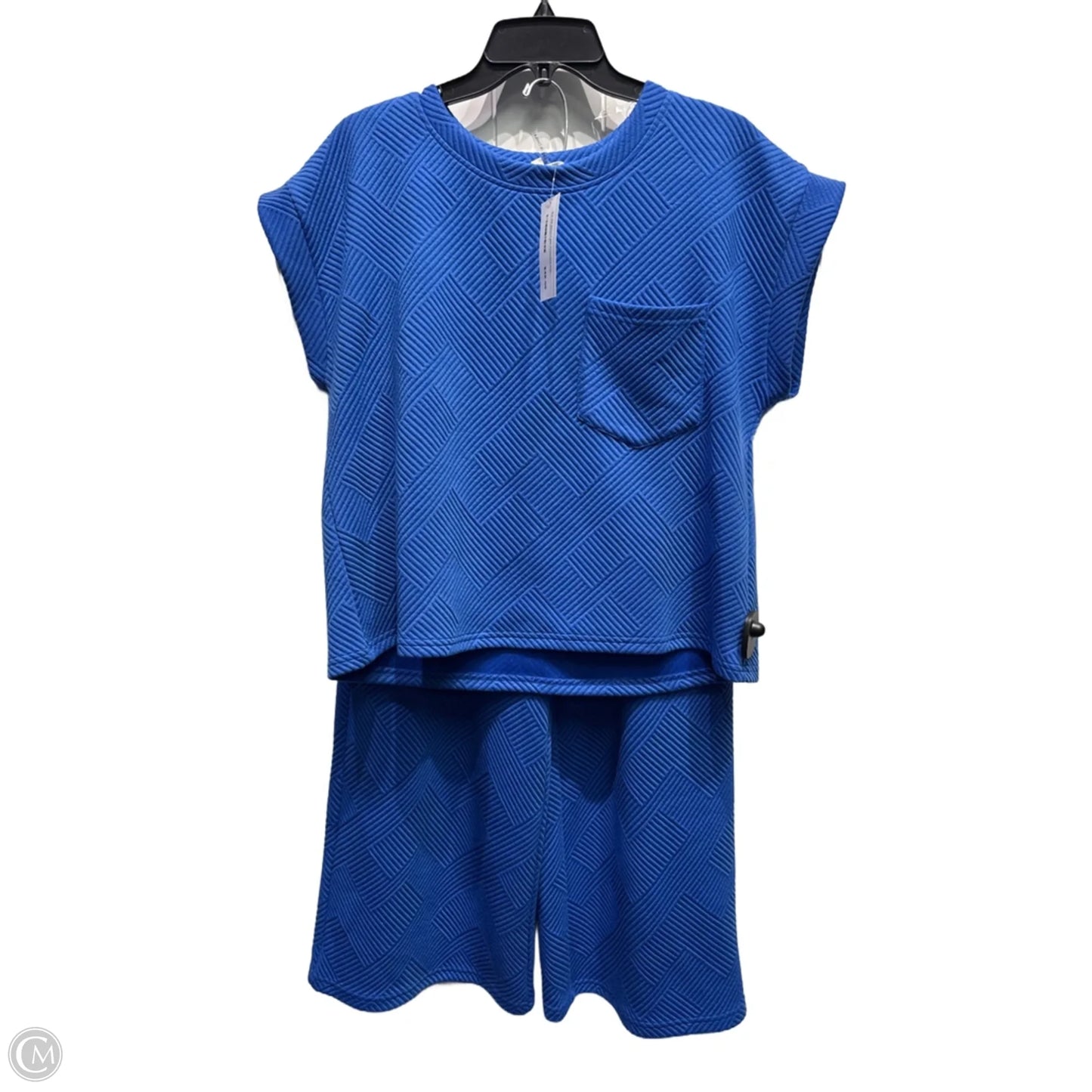 Pants Set 2pc By Entro In Blue, Size: M