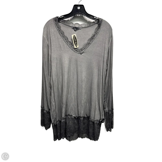 Top Long Sleeve By Tempo Paris In Ivory, Size: S