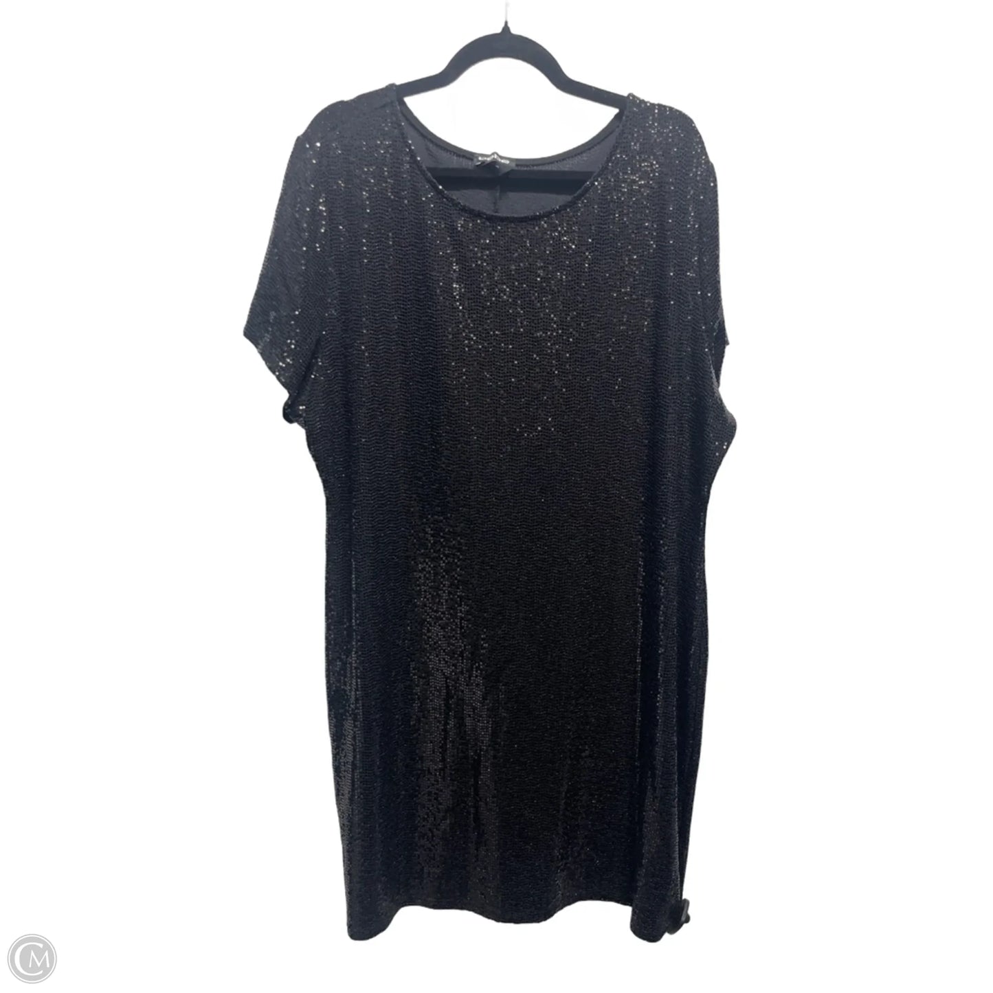 Dress Party Short By Bebe In Black, Size: 2x