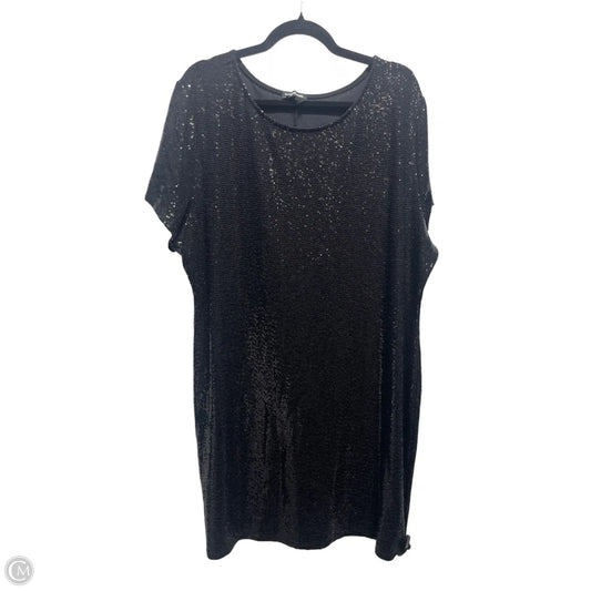 Dress Party Short By Bebe In Black, Size: 2x