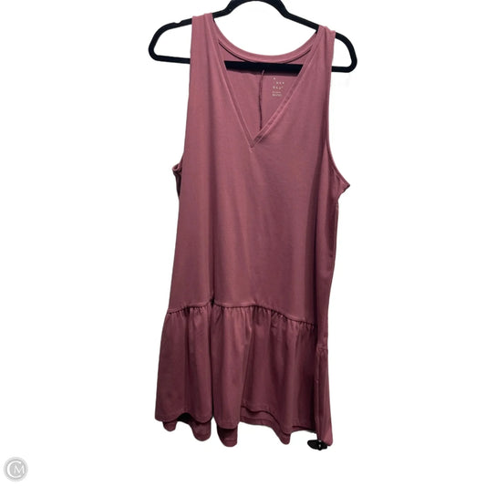 Dress Casual Short By A New Day In Purple, Size: Xxl