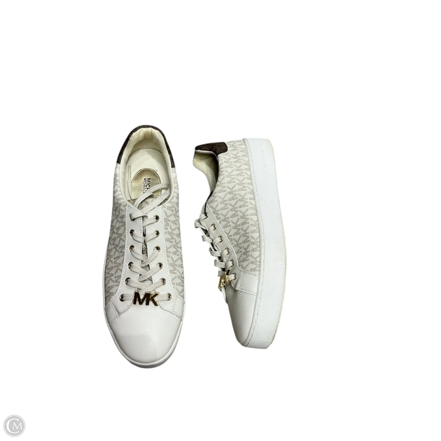 Shoes Designer By Michael Kors In White, Size: 11
