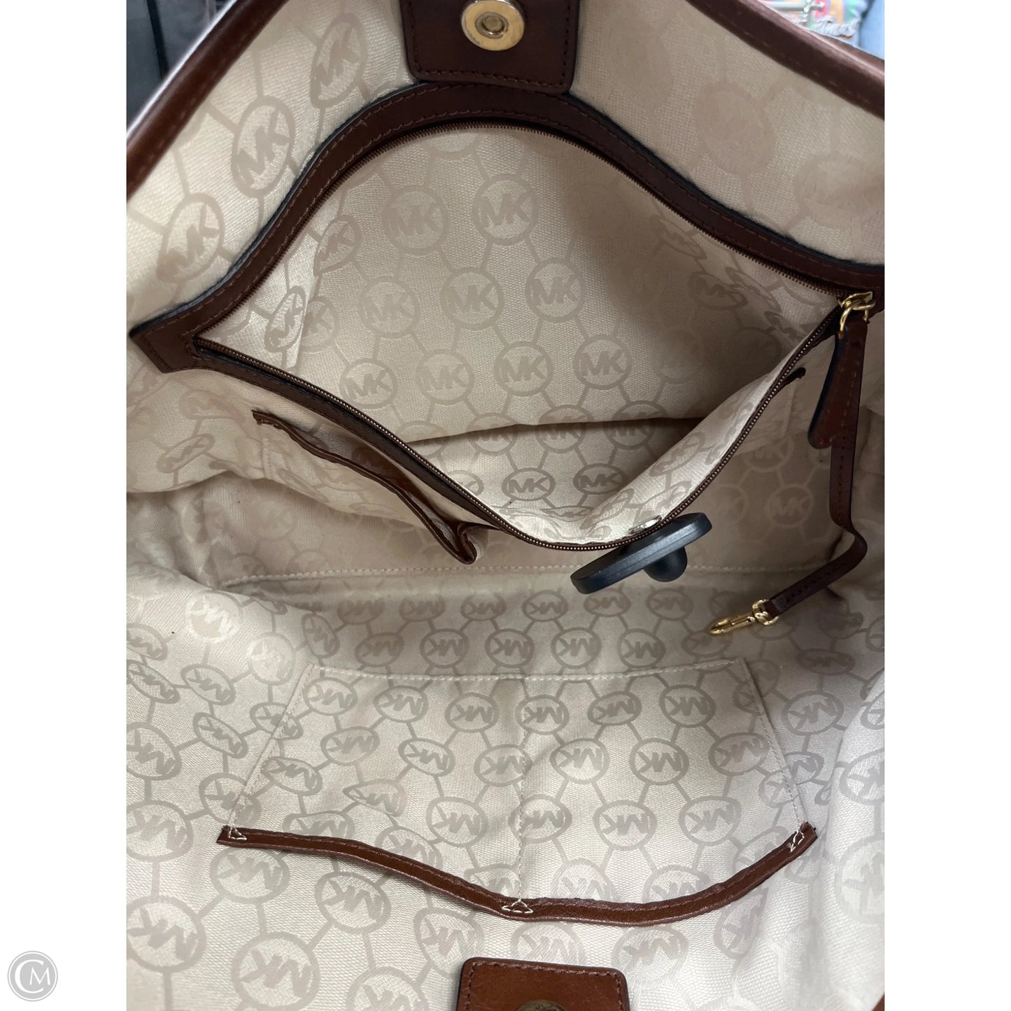 Handbag Designer By Michael Kors, Size: Large