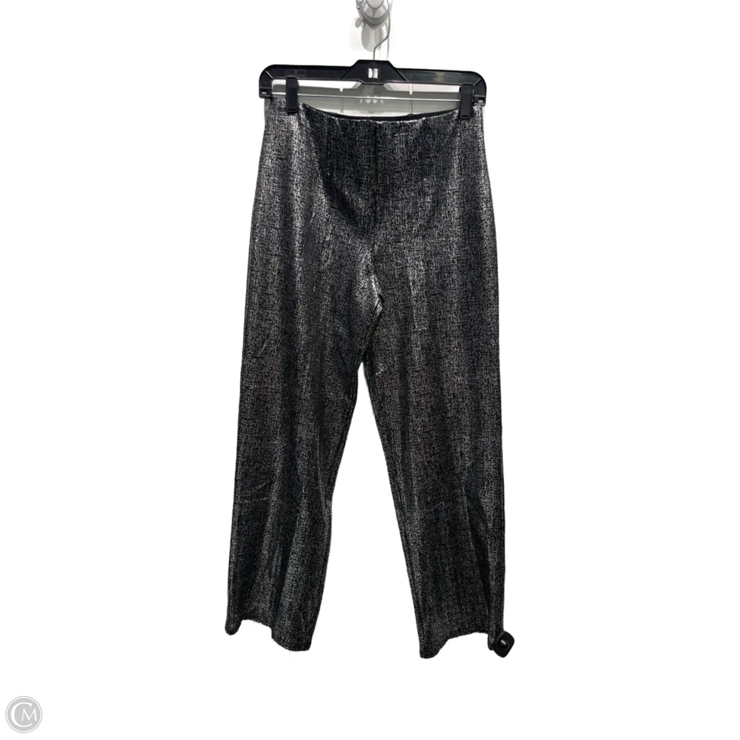 Pants Dress By Investments In Black & Silver, Size: M