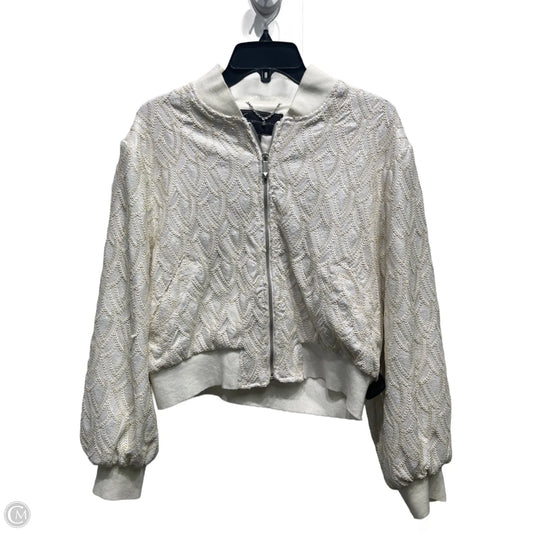 Jacket Other By Bcbgmaxazria In White, Size: S