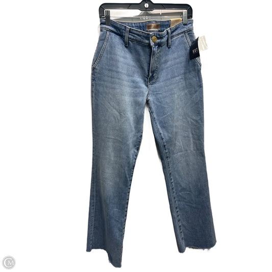 Jeans Flared By Kut In Blue Denim, Size: 6