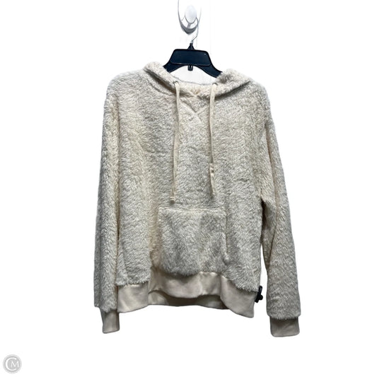 Sweatshirt Hoodie By Love By Design In Cream, Size: L