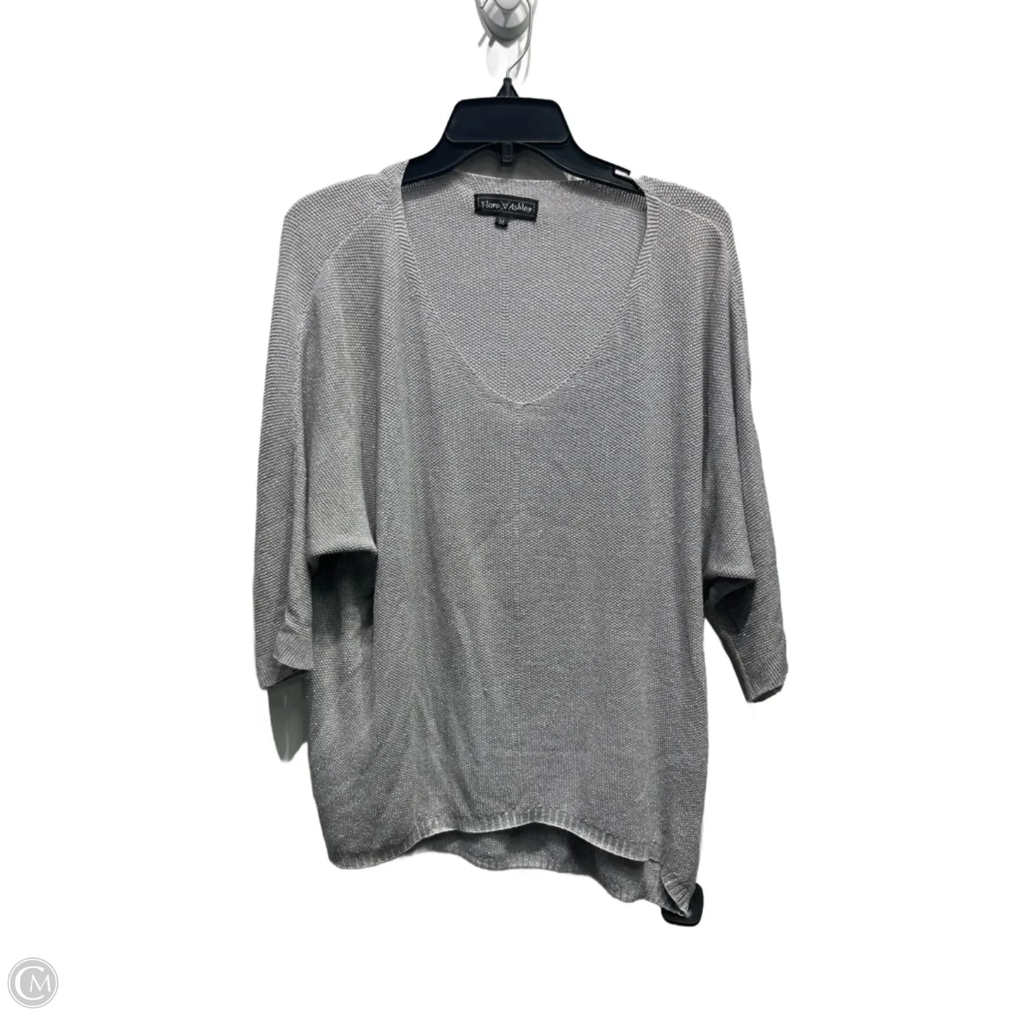 Sweater By FLORA ASHLEY In Grey, Size: M