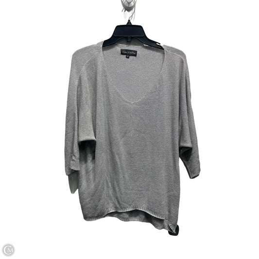 Sweater By FLORA ASHLEY In Grey, Size: M