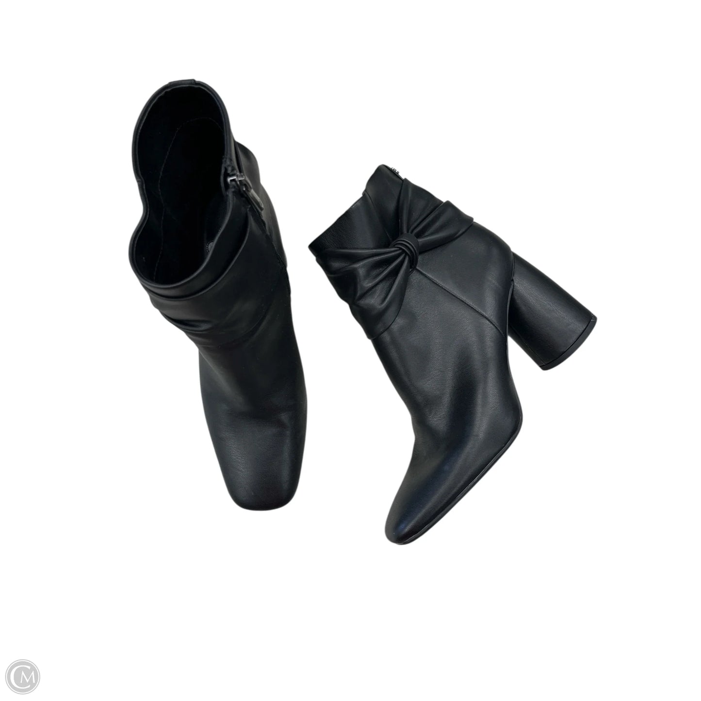 Boots Ankle Heels By Sam And Libby In Black, Size: 8