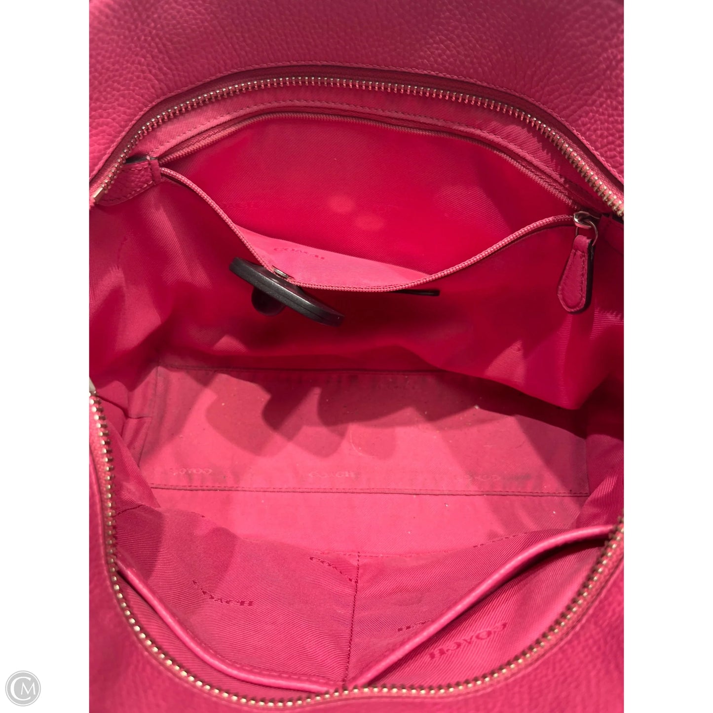 Handbag Designer By Coach, Size: Medium