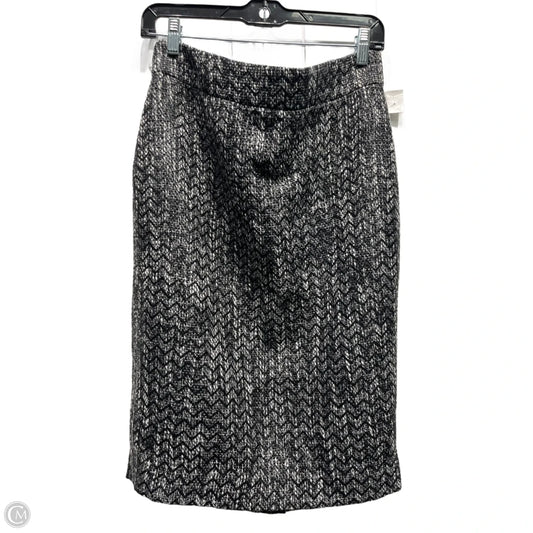 Skirt Midi By J. Crew In Black & White, Size: 10