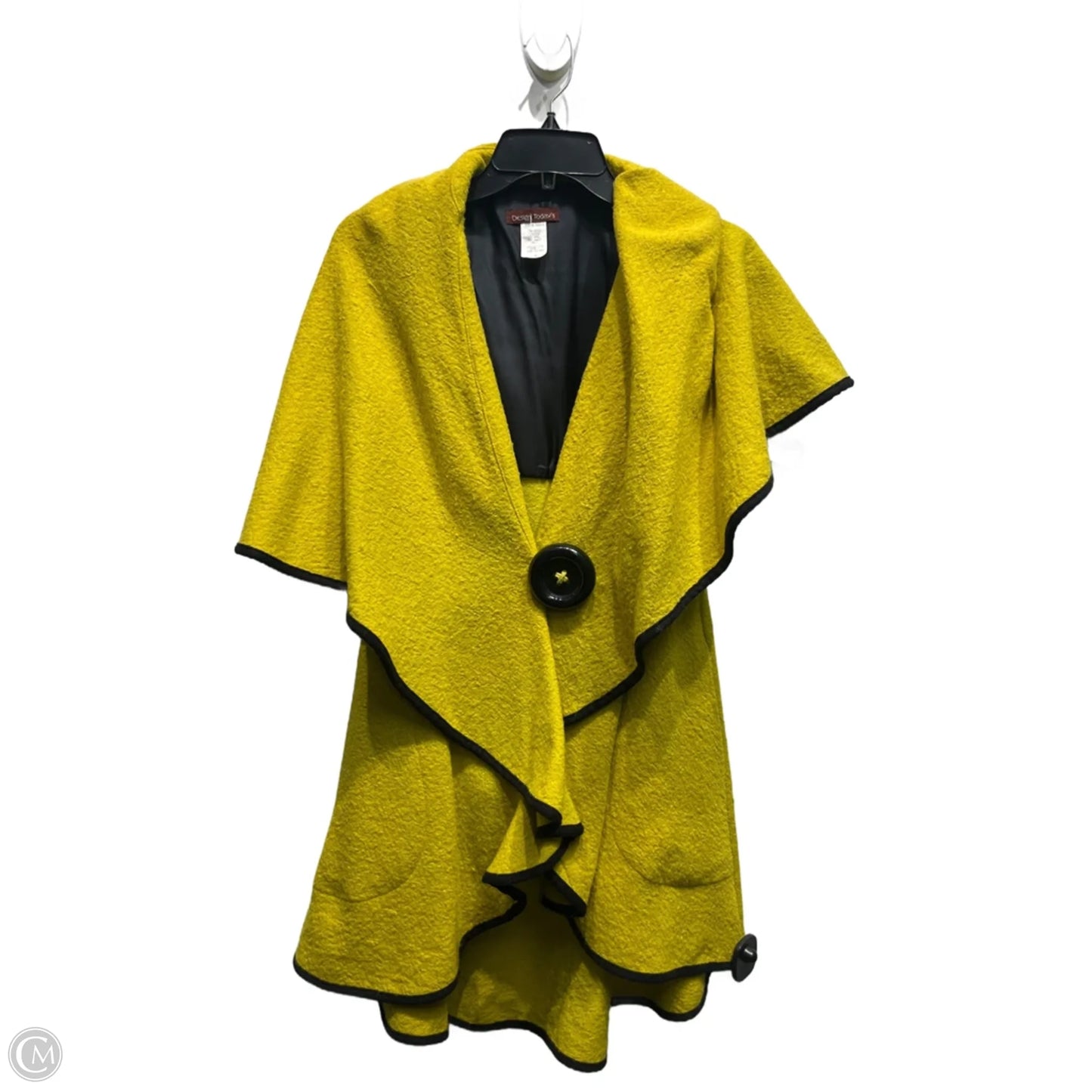 Jacket Other By DESIGNS TODAY In Yellow, Size: S