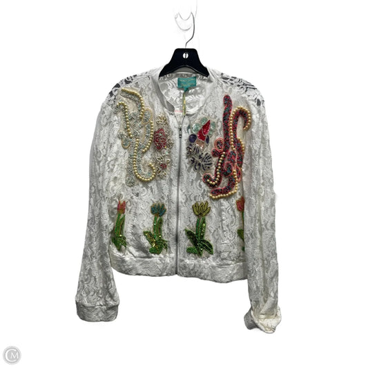 Jacket Other ByANTICA SANTARIA In Orange & White, Size: L