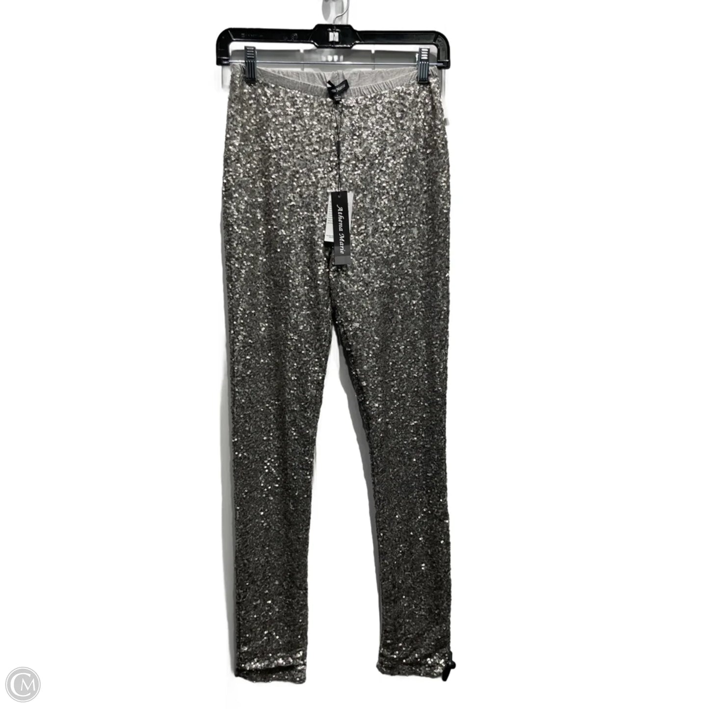 Pants Dress By Clothes Mentor In Silver, Size: S