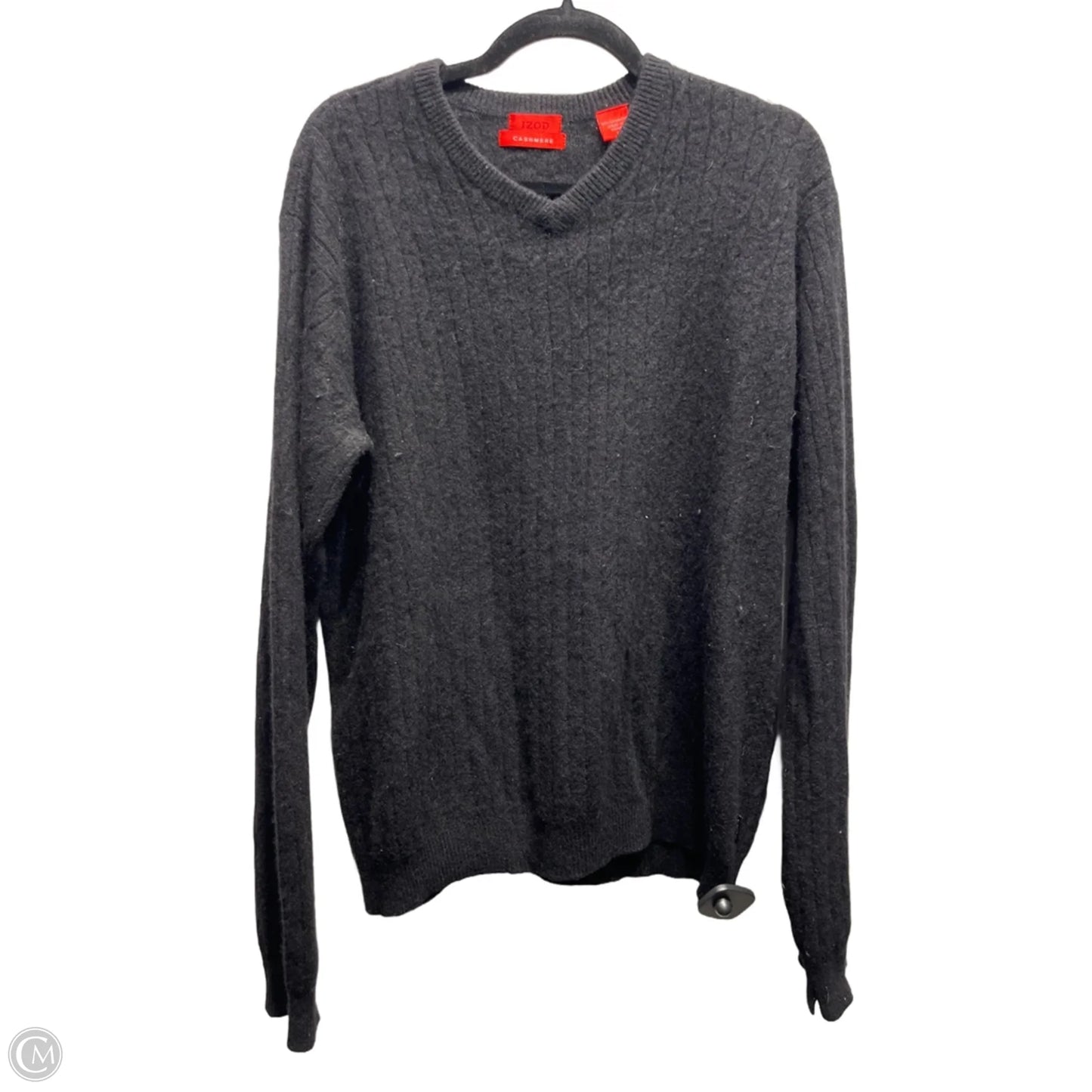 Sweater Cashmere By Izod In Black, Size: L