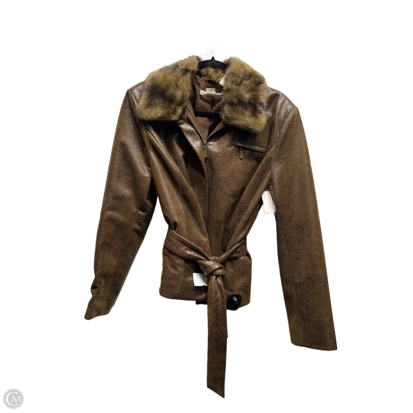 Coat Other By Peter Nygard In Brown, Size: 16