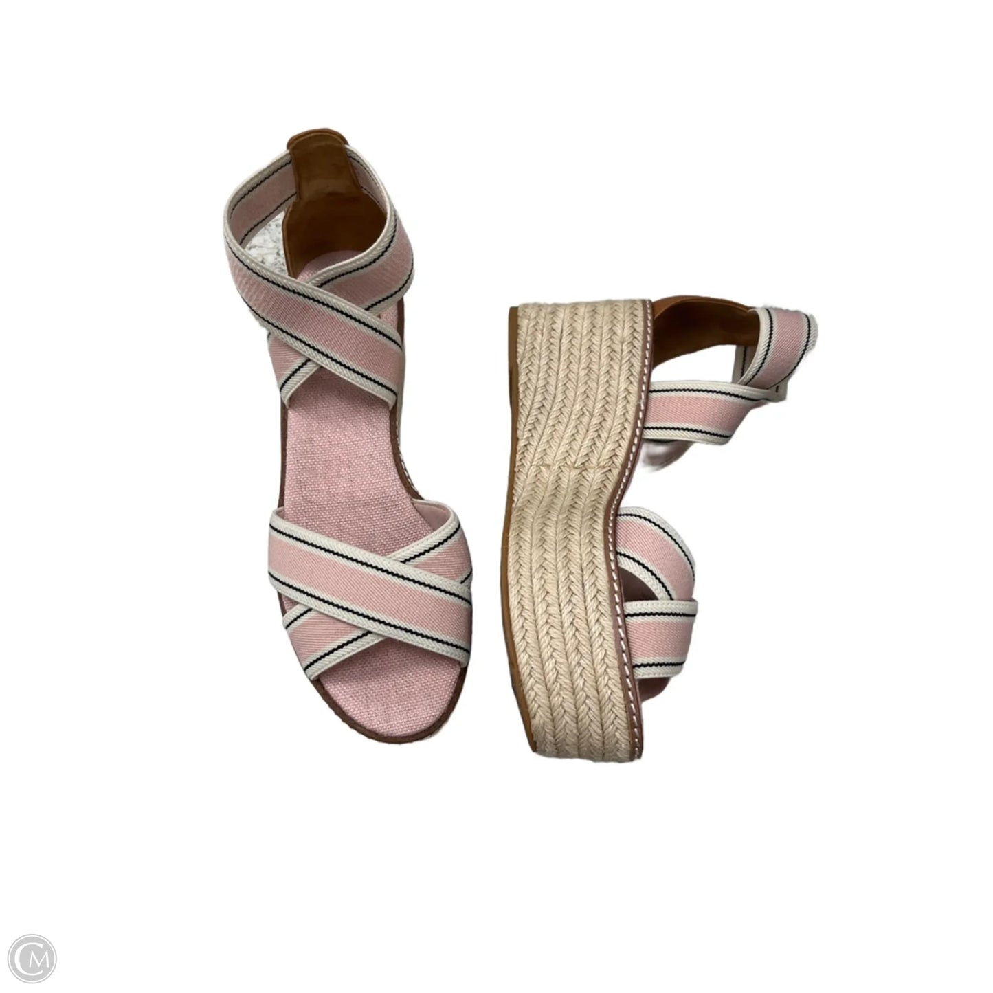 Sandals Designer By Tory Burch In Pink, Size: 7