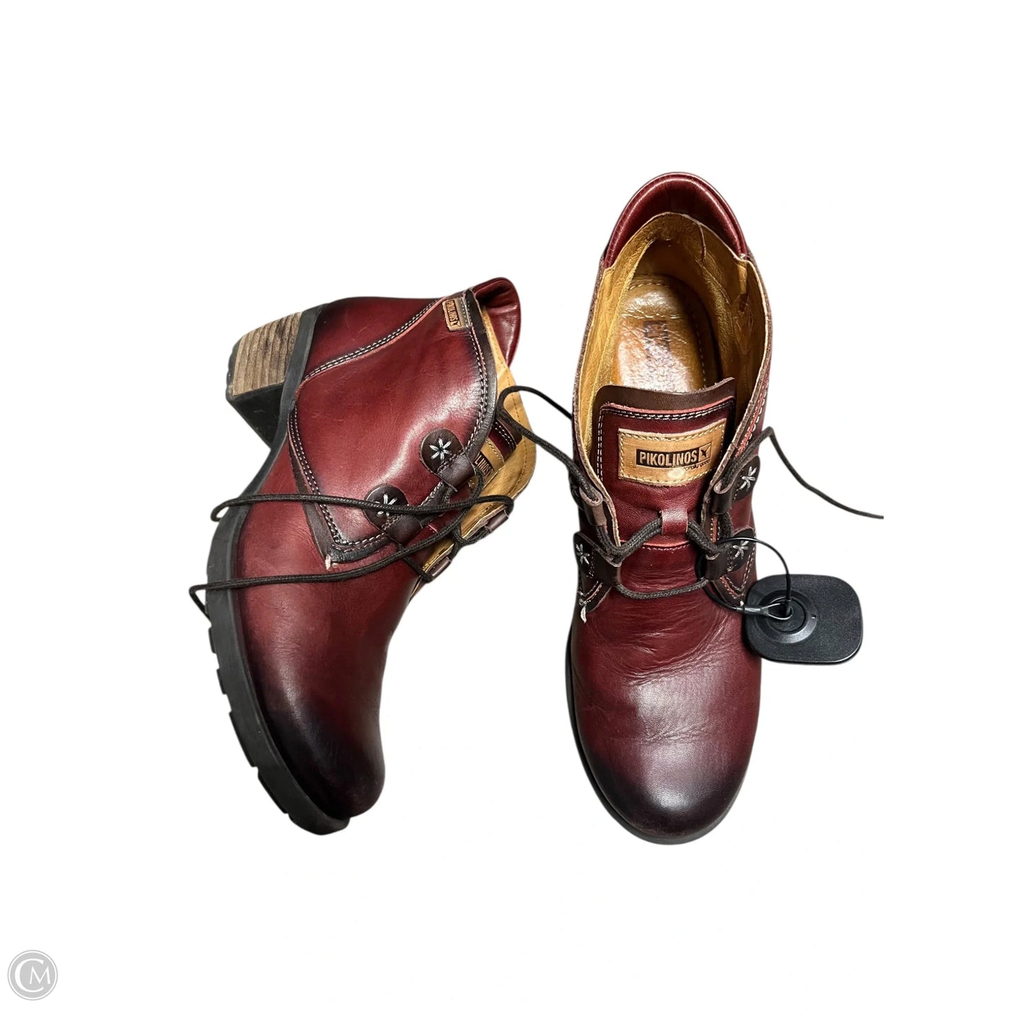 Boots Ankle Flats By Pikolinos In Red, Size: 10