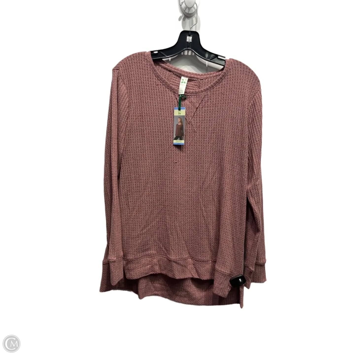 Top Long Sleeve By Green Tea In Purple, Size: L