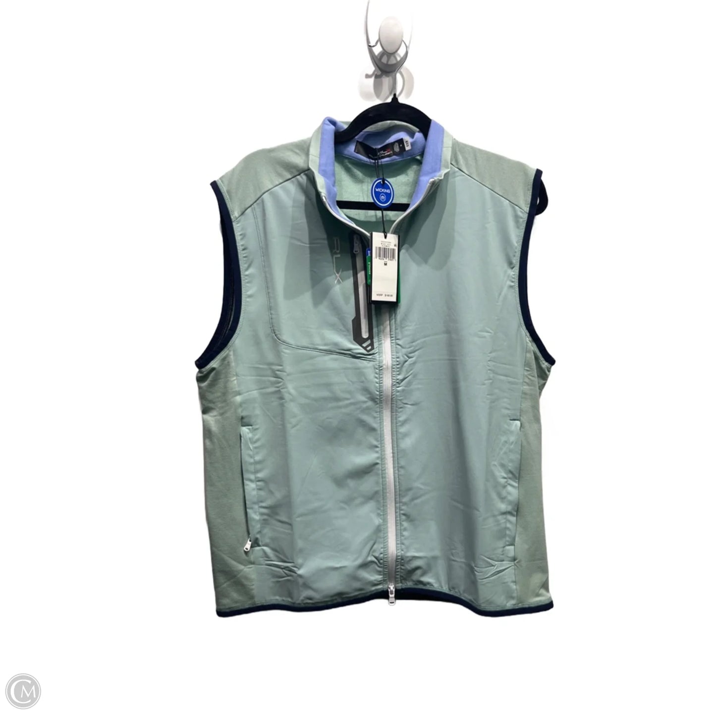 Vest Other By Ralph Lauren In Blue & Green, Size: M