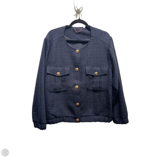 Jacket Other By Chicos In Navy, Size: Xxl