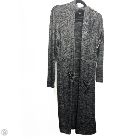 Cardigan By White House Black Market In Black & Grey, Size: L