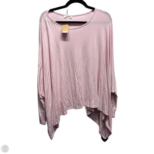 Top 3/4 Sleeve By Clothes Mentor In Pink, Size: Xl