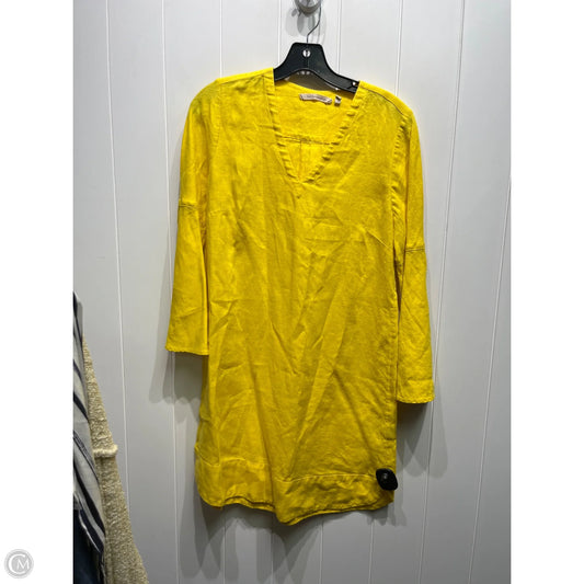 Dress Casual Short By Soft Surroundings In Yellow, Size: S