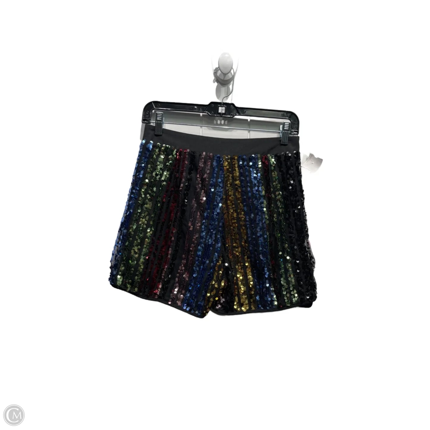 Shorts By Amazon Essentials In Black & Red, Size: S