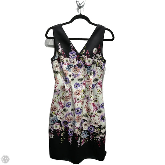 Dress Work By White House Black Market In Black & Purple, Size: 2