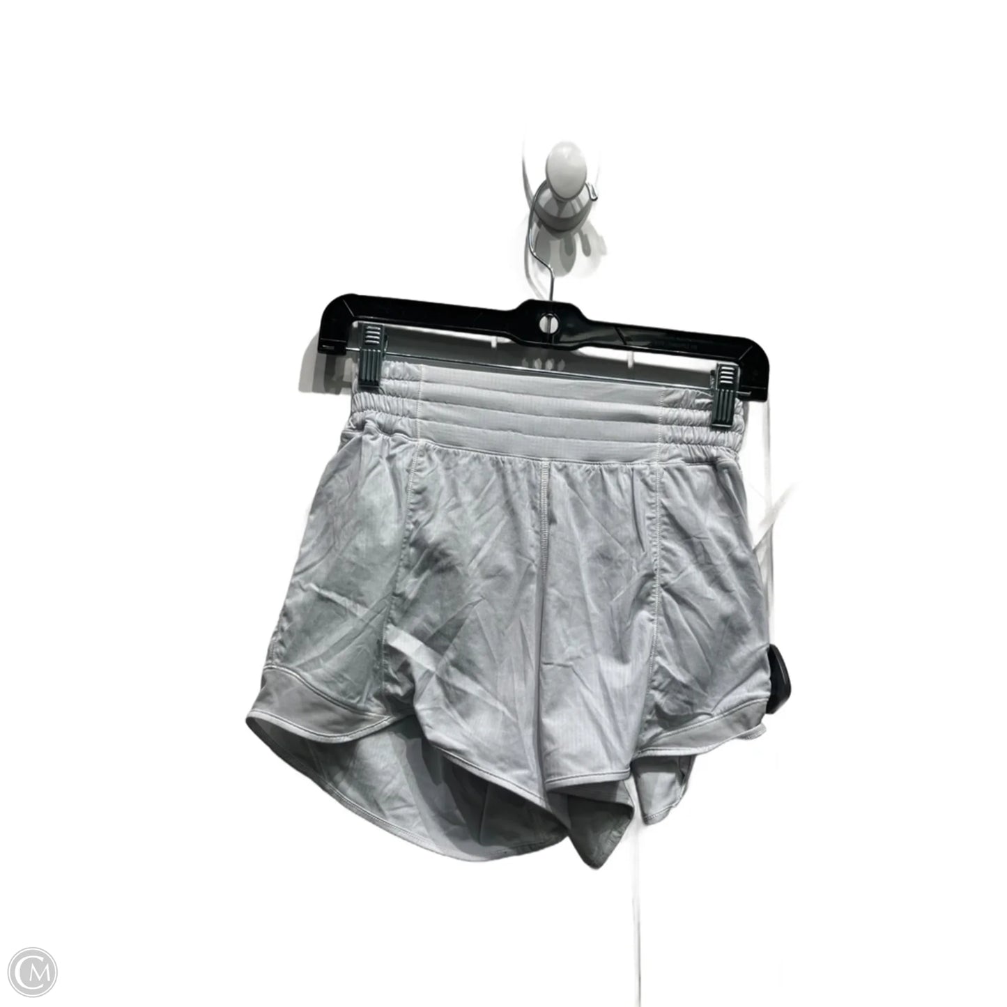 Athletic Shorts By Lululemon In Grey, Size: 4