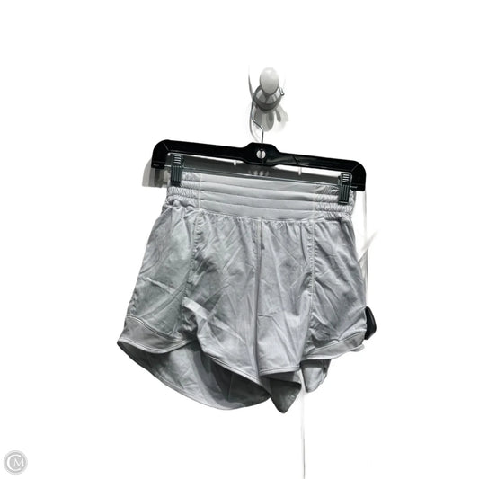 Athletic Shorts By Lululemon In Grey, Size: 4