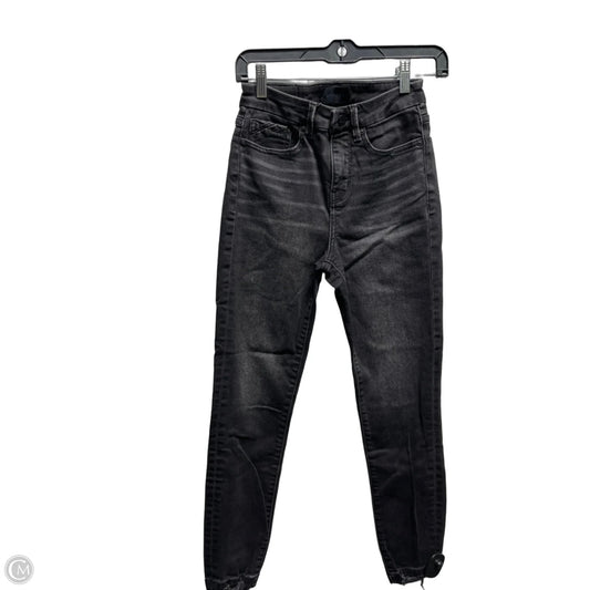 Jeans Skinny By Buckle Black In Black Denim, Size: 2