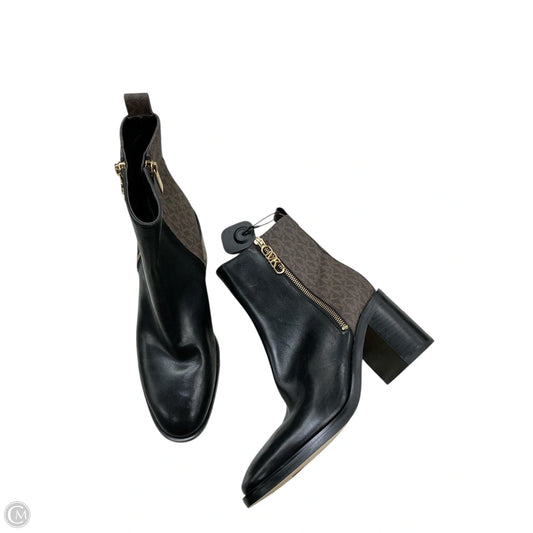 Boots Combat By Michael By Michael Kors In Black & Brown, Size: 8.5
