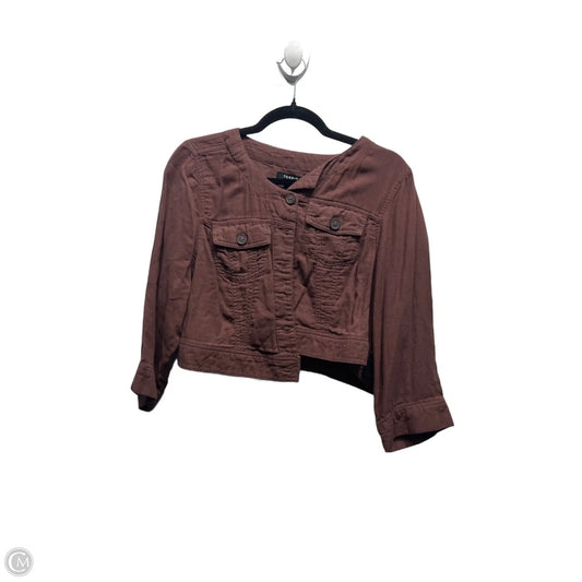 Jacket Other By Torrid In Brown, Size: M