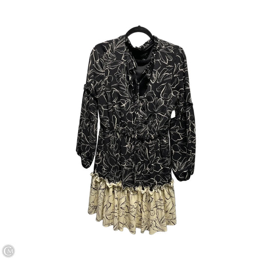 Dress Work By Laundry In Black & Cream, Size: 10