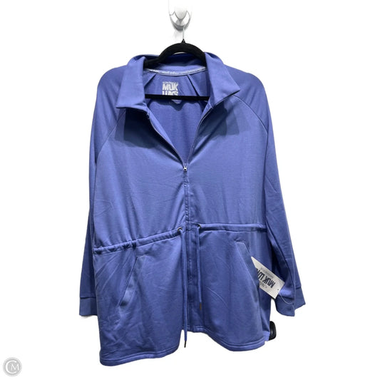 Jacket Other By Muk Luks In Blue, Size: L
