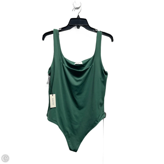 Bodysuit By Babaton In Green, Size: 2x