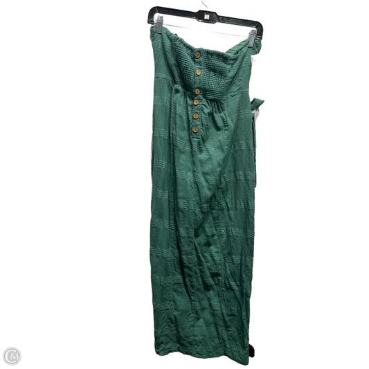 Dress Casual Midi By Free People In Green, Size: L