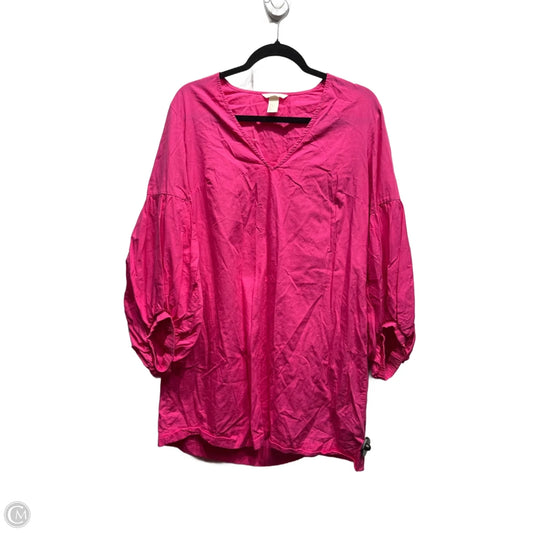 Dress Casual Short By H&m In Pink, Size: 12
