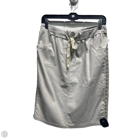Skirt Mini & Short By M Made In Italy In Grey, Size: L