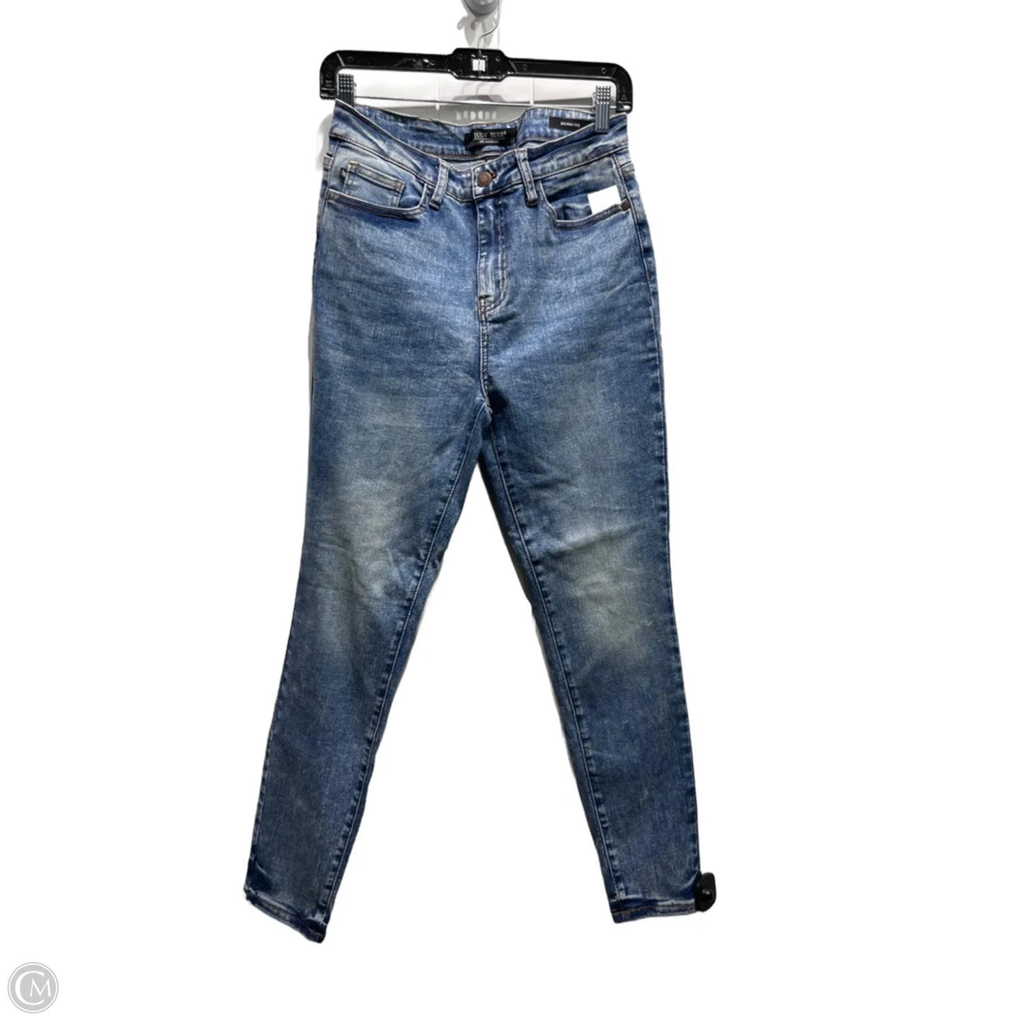 Jeans Skinny By Judy Blue In Blue Denim, Size: M