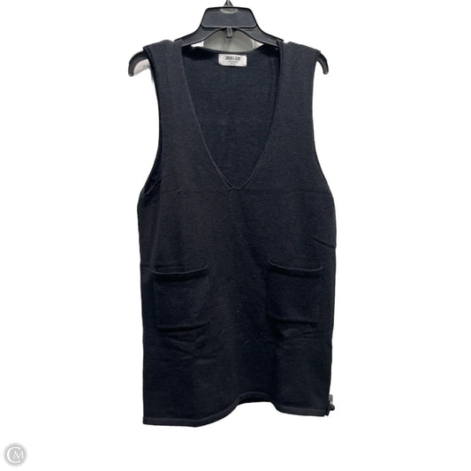 Dress Sweater By Double Zero In Black, Size: M