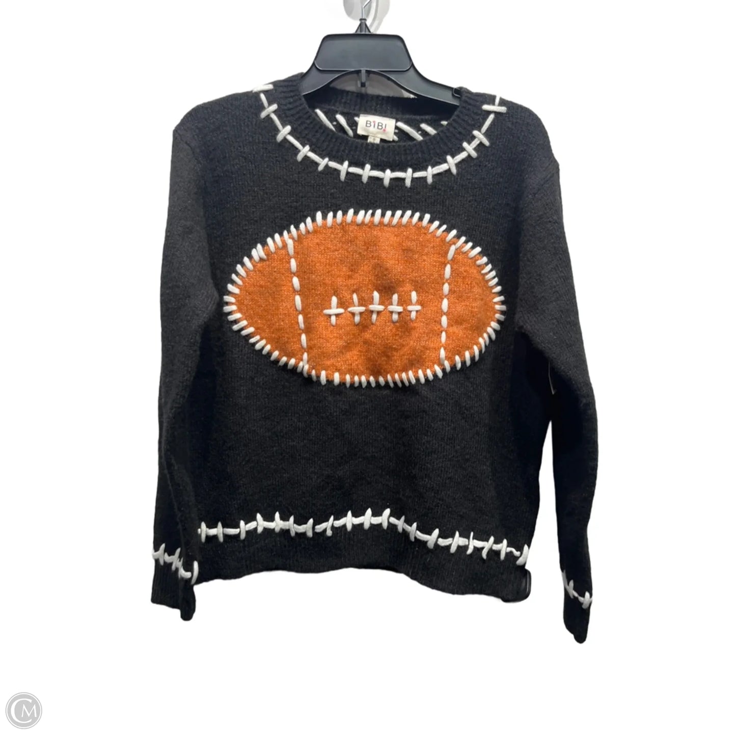 Sweater By Bibi In Black & White, Size: S