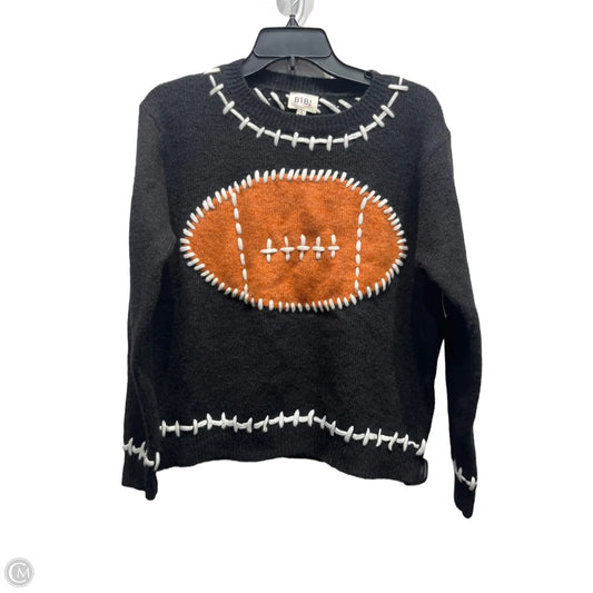 Sweater By Bibi In Black & White, Size: S
